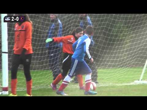 Albert Foundry v Carnmoney ladies - Under 12s 9aside - 6th February 2016