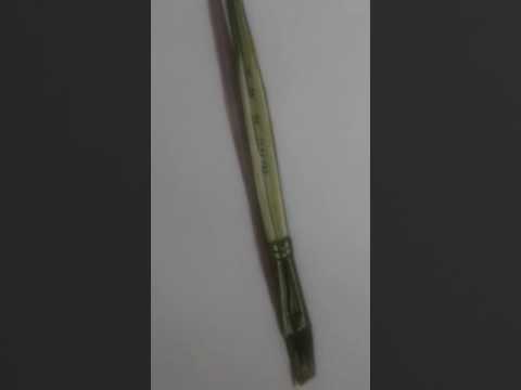 Rohan das 3D study of a paint brush , water painting