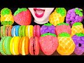 ASMR FRUIT FENGLISU STRAWBERRY GRAPES PINEAPPLE 과일 펑리수 딸기 포도 파인애플 먹방 M