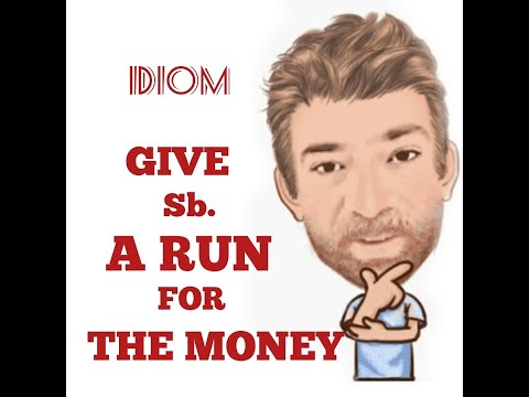 English Tutor Nick P Idioms (464) Give Someone or Something a Run for The Money - Origin