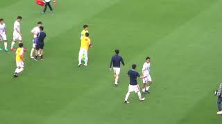 サガン鳥栖 試合後のサポーターへ挨拶【J1第11節 ガンバ大阪vsサガン鳥栖】