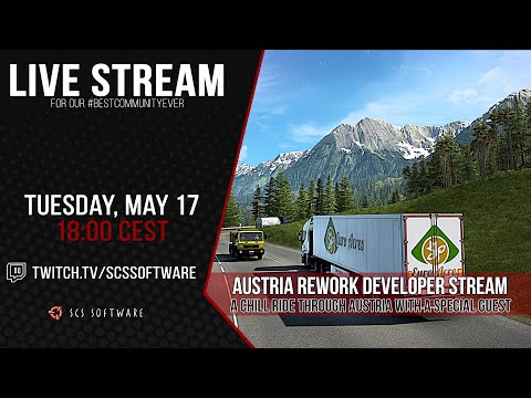 Euro Truck Simulator 2 - 1.44 Update: Austria Rework Developer Stream with Abbe