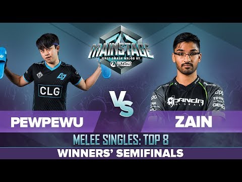 PewPewU vs Zain - Winners' Semifinals: Melee Singles - Mainstage | Marth vs Marth