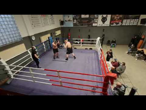 Black Wolves Boxing Fight 2 Georgios 104 kg vs Enes 109 kg 4 Runden * 3 Min in Wiesbaden 06.02.2021
