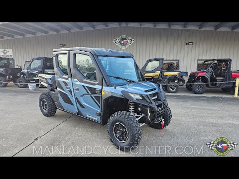 New 2025 Kawasaki RIDGE XR CREW Limited HVAC Metallic Bluish New 2025 Kawasaki RIDGE XR CREW Limited HVAC Metallic Bluish
