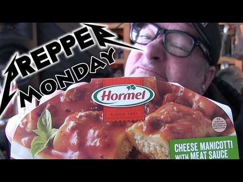 Prepper Monday Hormel Manicotti