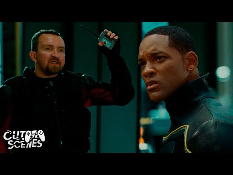 Superhero Hancock vs. Bank Robbers! EPIC FIGHT| Hancock