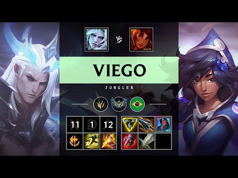 Viego Jungle vs Taliyah - BR Challenger Patch 25.10