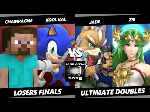 Wrath 2025 LOSERS FINALS - Champagne & Kool Kal Vs. Jade & Zie - Smash Ultimate - SSBU