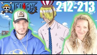 ZORO AND SANJI TEAMUP! | One Piece Ep 212/213 Reaction 👒