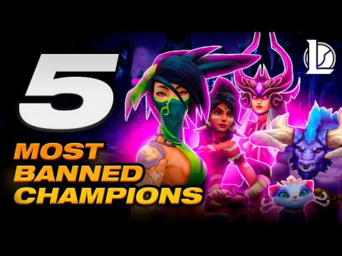 5 Most Banned Champions in WORLDS History! | LoL Esports