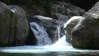 preview picture of video 'A hike along Big Creek to Mouse Creek Falls, GSMNP, NC'