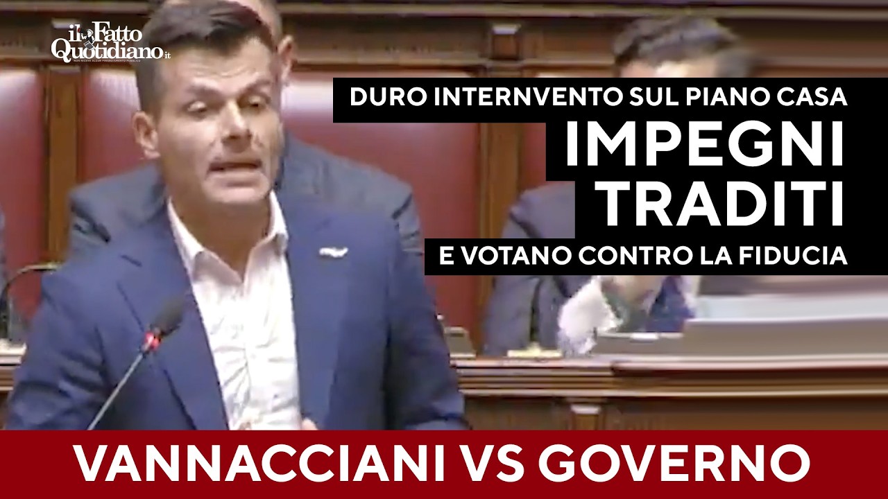 Rissa a destra sul Piano Casa, il vannacciano Ziello: “Traditi gli impegni, votiamo NO alla fiducia”