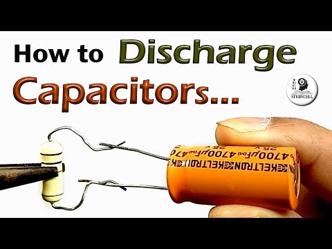 How to Discharge Capacitor safely with resistor