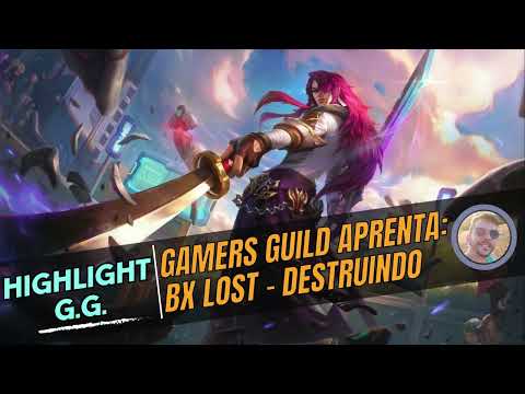 Gamers Guild - LOL | Highlight GG | BX Lost(Caio) Destruindo a Ranked de Yone