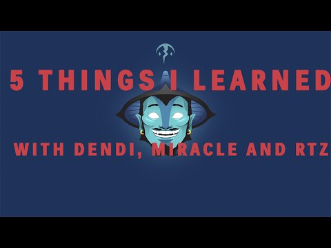 5 THINGS I LEARNED WITH Miracle's, Dendi's and Arteezy's Storm Spirit in the mid game