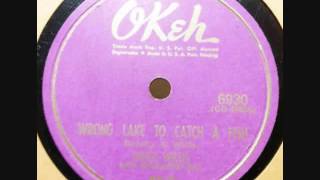 CHUCK WILLIS  Wrong Lake To Catch a Fish   78  1953