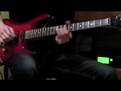 Axe FX II - Melodic fast rock guitar solo