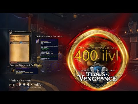 400 ilvl from Against Overwhelming Odds-War Mode World PvP Season TWO