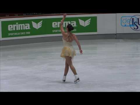 Anita Kezic. Oberstdorf 2018. Silver Ladies I FS. 3d place