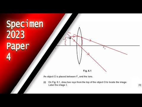 IGCSE Physics 2023 Specimen Paper 4