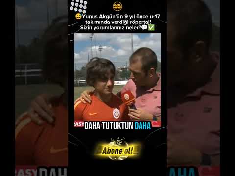 😅9 yıl önce Yunus Akgün Röportajı! #shortvideo #short #youtubeshorts #youtube #viral #viralvideo
