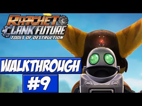 Ratchet And Clank: Tools Of Destruction Walkthrough Ep.9 w/Angel - Lava Everywhere!