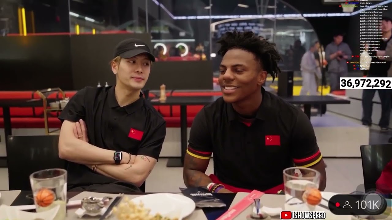 i show speed having dinner with jackson wang china🇨🇳🇨🇳