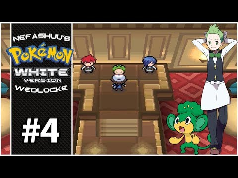 Nefashuu's Pokemon White Wedlocke Part 4 - Vs. Cilan!