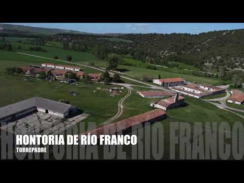 Hontoria de Río Franco visto desde un dron