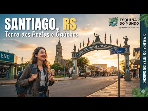 SANTIAGO - RS: Como é viver em uma das CIDADES MAIS SEGURAS do Brasil? 🇧🇷
