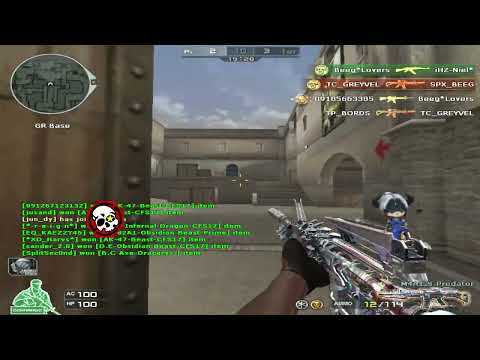 CROSSFIRE PHILIPPINES M4A1 SILENCER PREDATOR GAMEPLAY