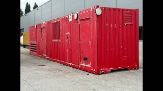 CAT3516 in 40FT HC Container - 2.250 kVA Used Generator Set - DPX-12670