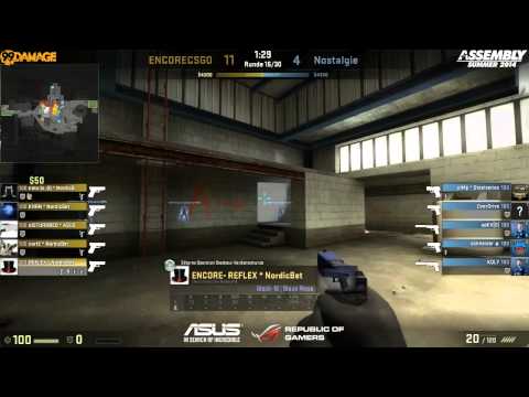 ASUS ROG Summer 2014 - Halbfinale  ENCORE vs. Nostalgie Mix (de_nuke) Map 1