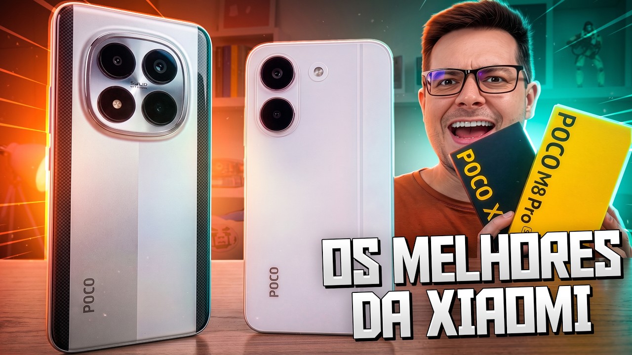 OS MELHORES da XIAOMI para COMPRAR em 2026!