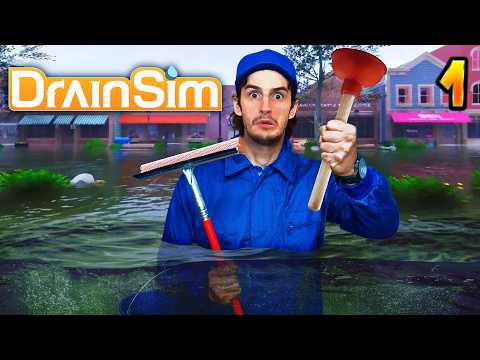 MISSION : POMPER LES INONDATIONS !! -DrainSim- [AU SECOURS]