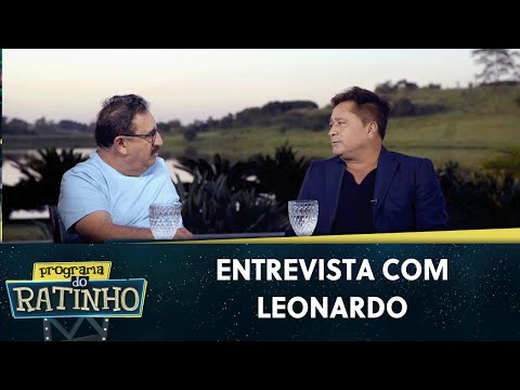 Entrevista com cantor Leonardo - Completo | Programa do Ratinho (28/10/22)