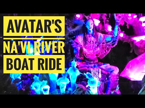Avatar Land Boat Ride | Na'vi River Journey | Disney's Animal Kingdom | Avatar Pandora