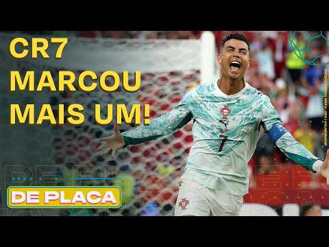 TREINO AO VIVO DO BRASIL; CR7 MARCA E PORTUGAL PASSA; ESPANHA CLASSIFICADA | De Placa 03/07/26