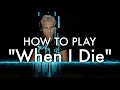 King Von When I Die Piano Tutorial