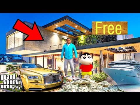 Franklin And Shinchan BUY Lot Off Things New house or Cars in GTA V