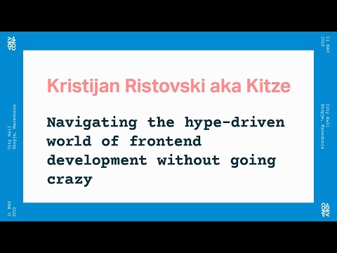 Navigating the hype-driven world of frontend development without going crazy
