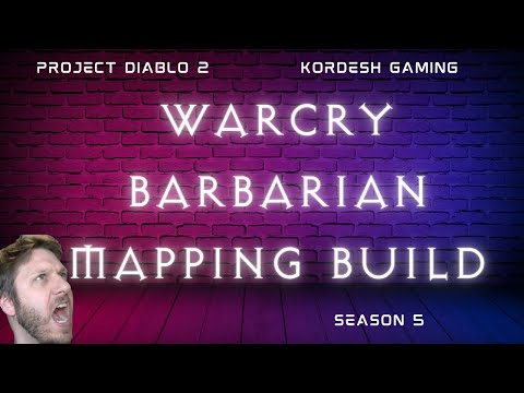 Warcry Barbarian 300 Density T3 Map Showcase - Project Diablo 2 - Season 5