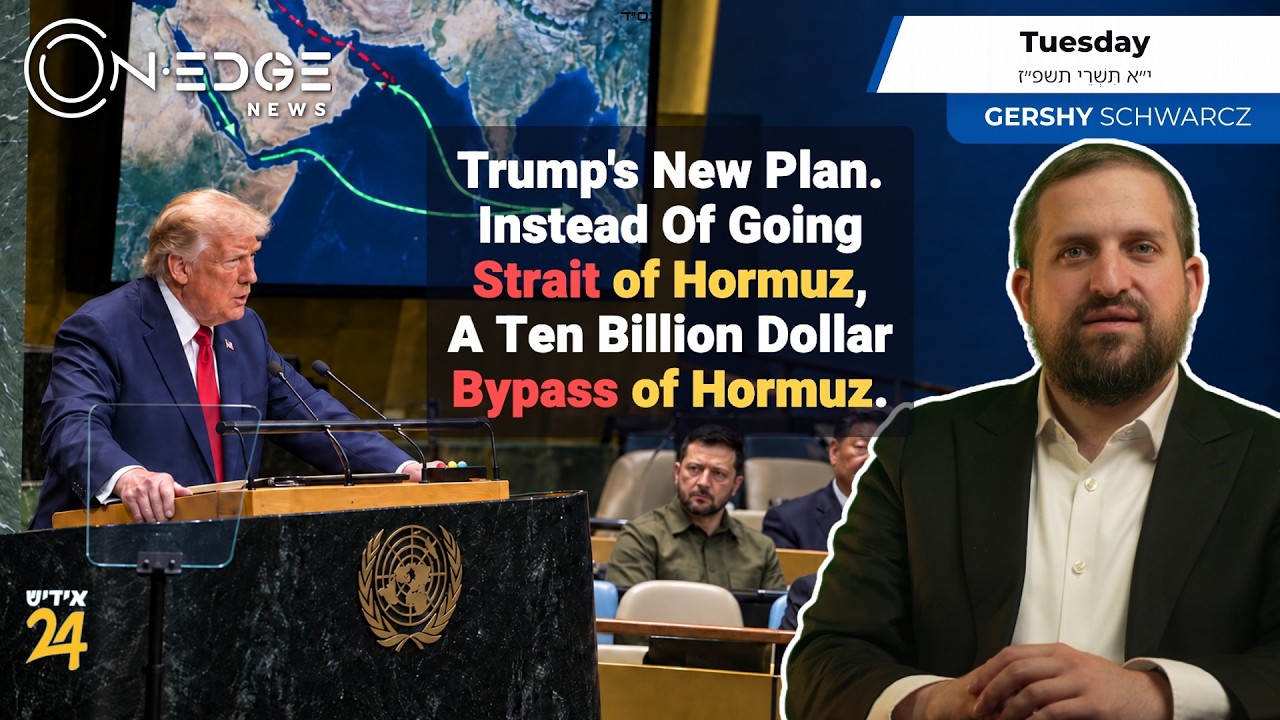 Trump's New Plan. Instead Of Going Strait of Hormuz, A Ten Billion Dollar Bypass of Hormuz.