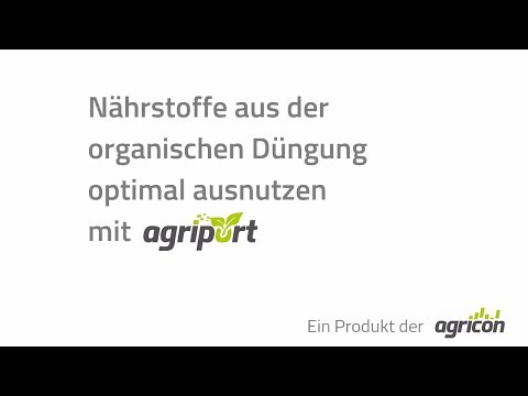 agricon | Nährstoffe aus der organischen Düngung optimal nutzen