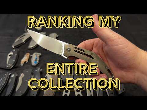 Ranking My Entire Knife Collection - 2025 Collection Update