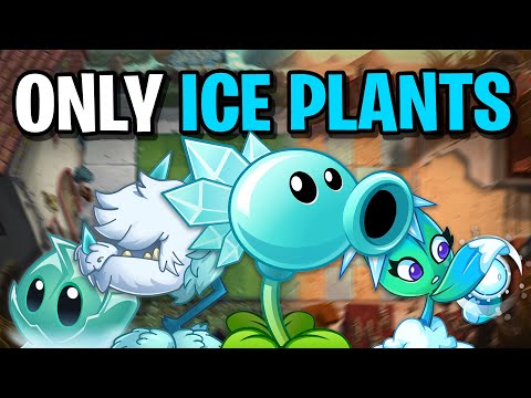 Can You Beat Plants Vs Zombies 2 With ONLY Ice Plants? [The Movie]