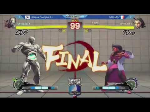 USF4 - Poongko [Seth] vs Luffy [Rose] - FFM Rumble 2015 Grand Final