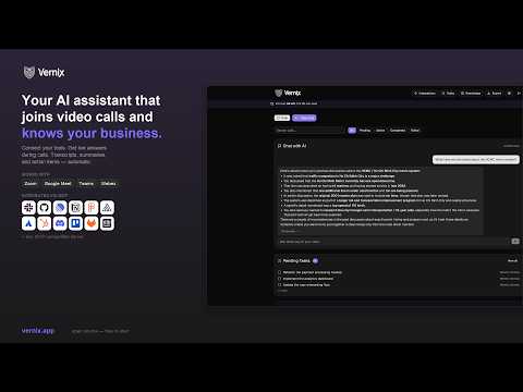 Vernix 소개 영상