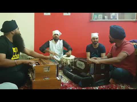 Bhai Kulwinder Singh Anandpur Sahib shabad AVOH SAJNA with Ustaad Rehmat Sidhu g